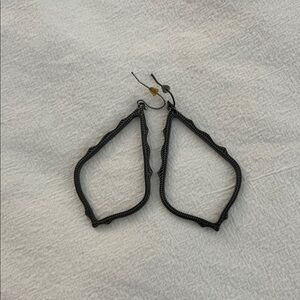 Kendra Scott Sophee Drop Earrings in Gunmetal
